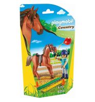 Playmobil 9259 Country Pferd mit Reiterin Pferdetraining