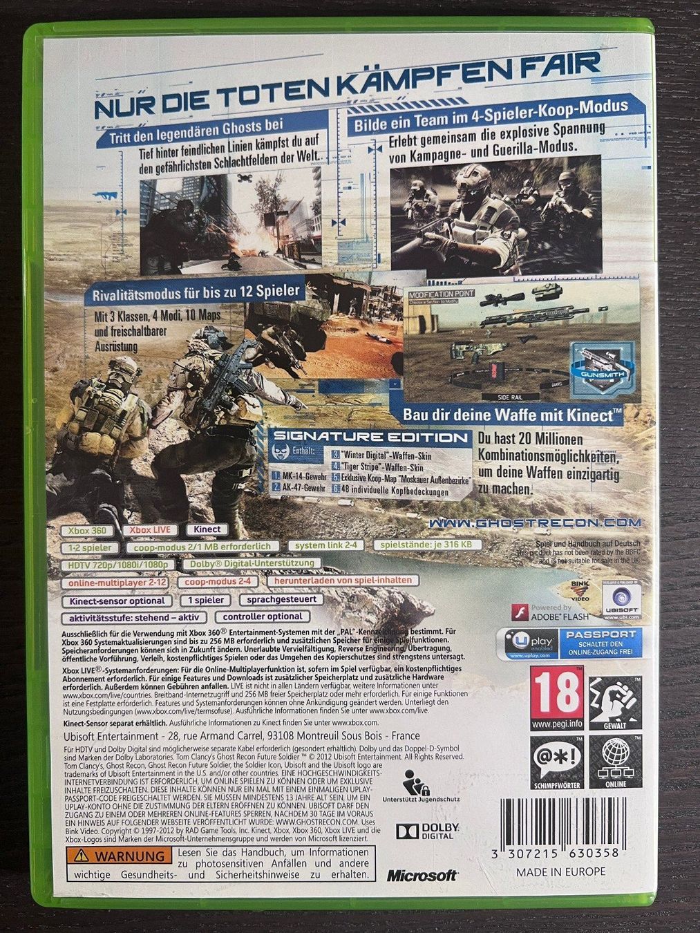 Microsoft Giochi: Tom Clancy’s Ghost Recon - Future Soldier – Usato da Zürich venduto da GameFreunde 1