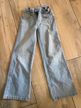 Mädchen Jeans Wide Leg hellblau Grösse 146 guter Zustand