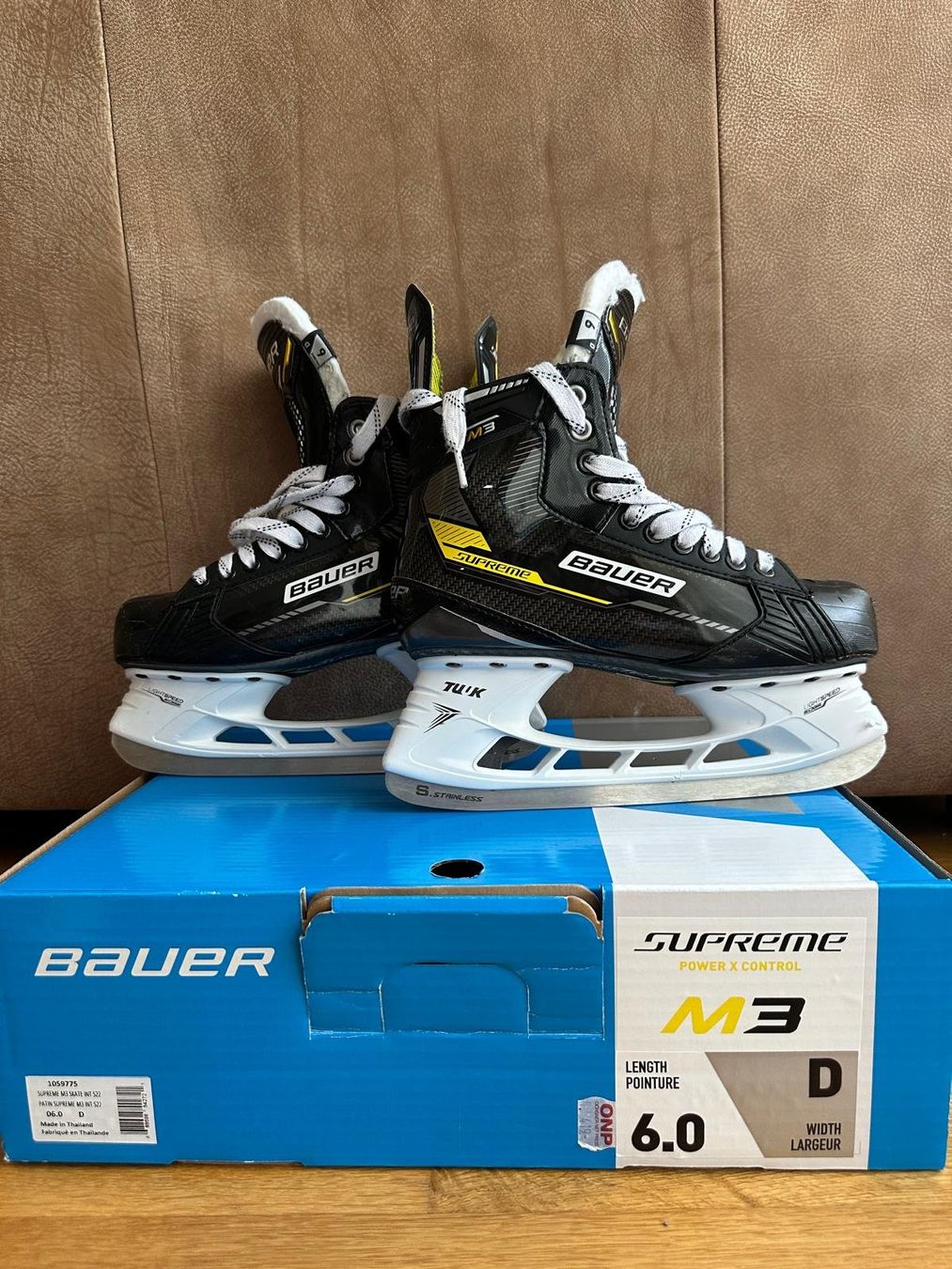 Bauer Schlittschuhe: Bauer Supreme M3 6.0 / D – Gebraucht aus Zug von todor.me 3