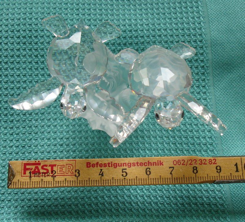 Swarovski Statuette: SWAROVSKI Meeresschildkröten – Nuovo (secondo la descrizione) da Oberentfelden venduto da Gipsy27 1