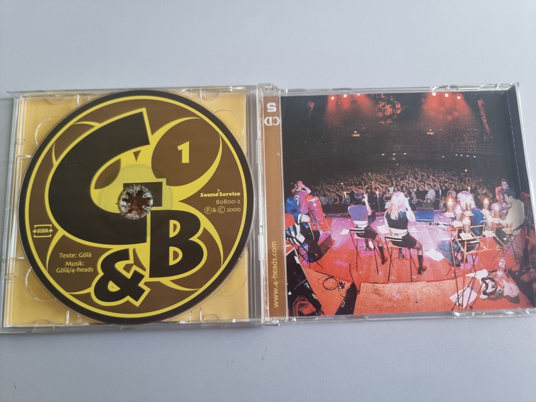 CDs: CD Gölä & Bänd - Volksmusik (2 CDs) – Gebraucht aus Schaffhausen von Kellerrassel 3