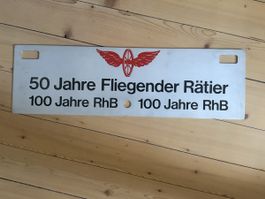 RhB Zugschild