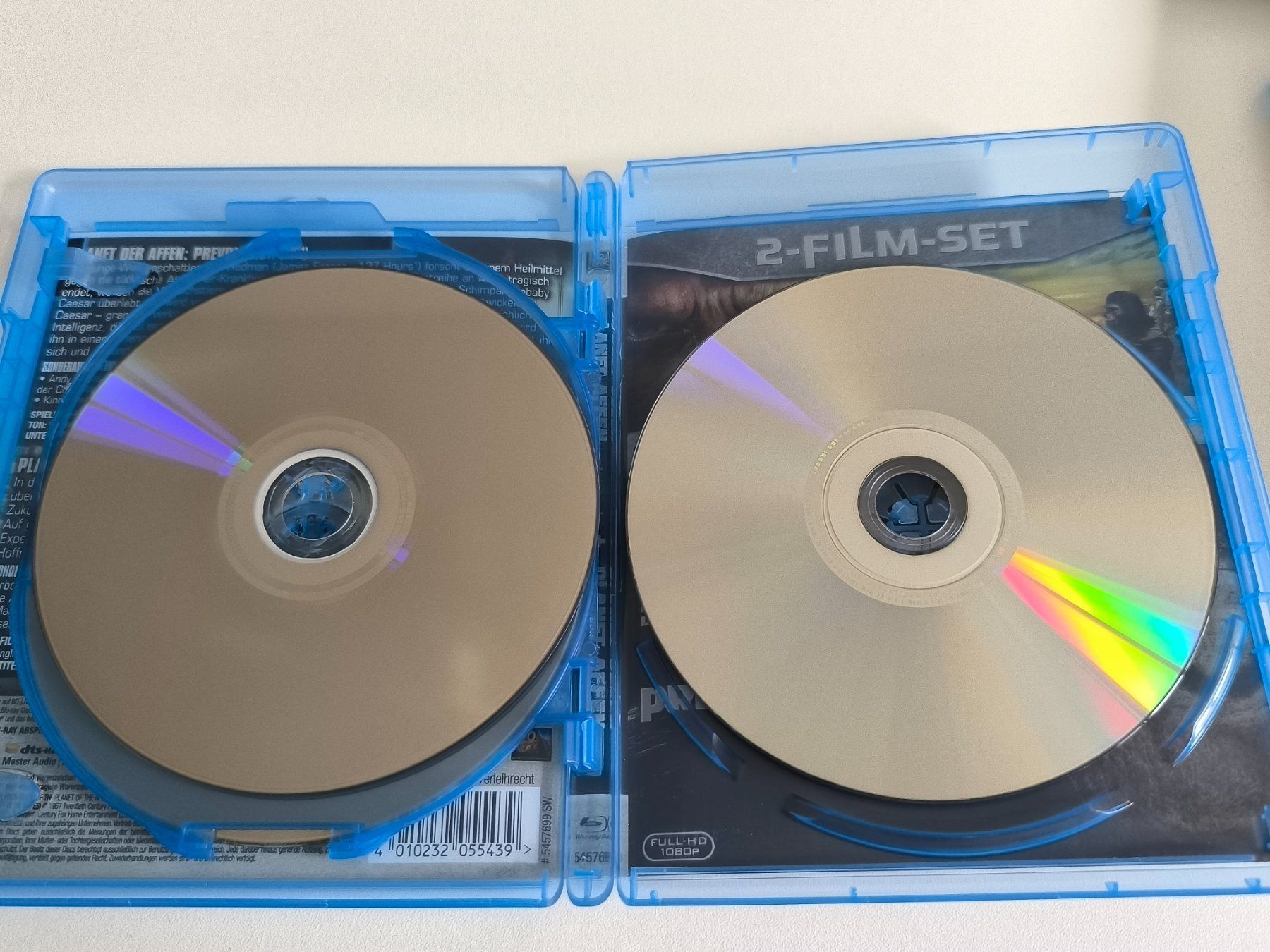 Alle DVDs: Blu-ray / Planet der Affen 1968 & Planet d Affen Prevolution – Gebraucht aus Muttenz von hak_dsk9 5