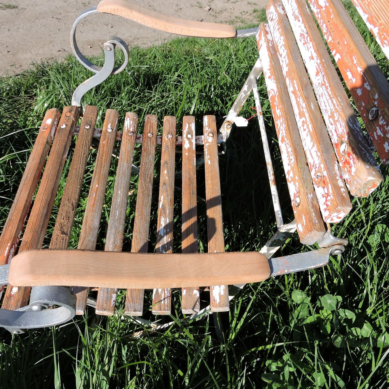 Sedie: Gartenstuhl Holz/Metall Nr.3 – Usato da Meikirch venduto da rva_q8c7 2