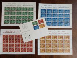 Erni Hans 1969 Briefmarkenbogen 