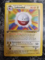 Pokemon Karte Llektrobal 1. Edition deutsch 