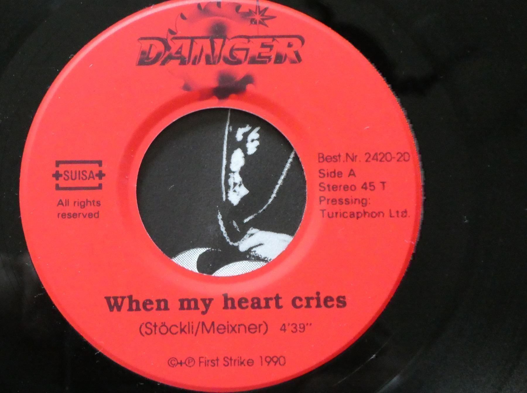 CD: Danger – When My Heart Cries, Down On – Usato da Frauenfeld venduto da Astra13 3