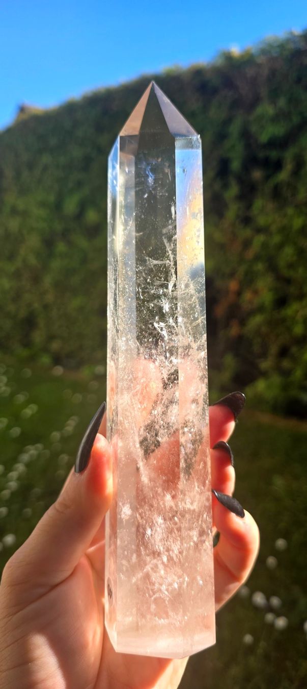 Mineralien & Heilsteine: Bergkristall Obelisk M3 465g – Neu und originalverpackt aus Matzingen von Shay_Crystalz 1