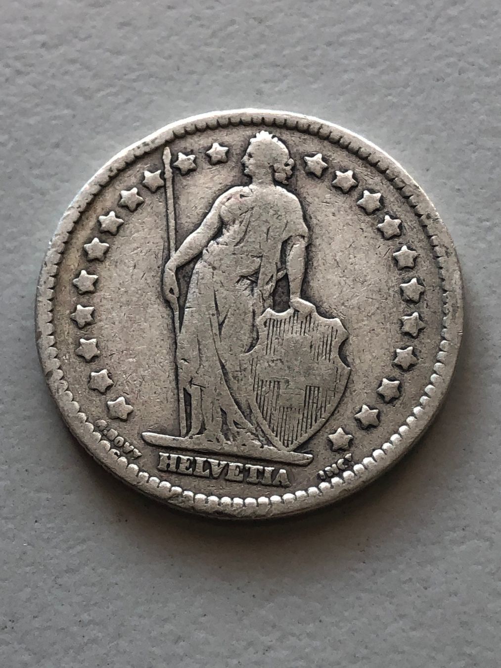 Tutti le monete: 1 Fr. 1909 – Usato da Schötz venduto da Odpa 1