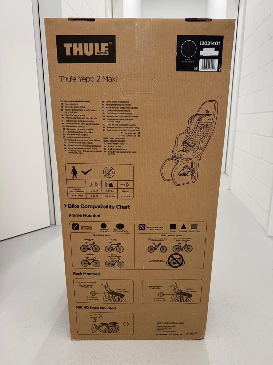 Thule Ersatzteile: Thule Yepp 2 Maxi Mik HD – Neu und originalverpackt aus Ennetbürgen von Jacqueline98 1