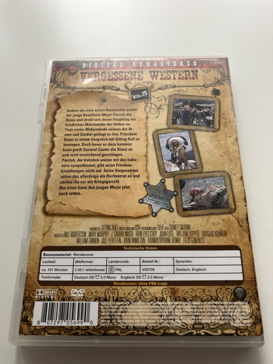 Tutti i DVDs: Die Rache des Sitting Bull – Usato da Münchenbuchsee venduto da Simk91 1