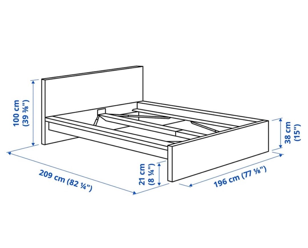 Ikea Betten: IKEA Bettgestell schwarz 180x200 – Gebraucht aus Luzern von 11k_dk68 2