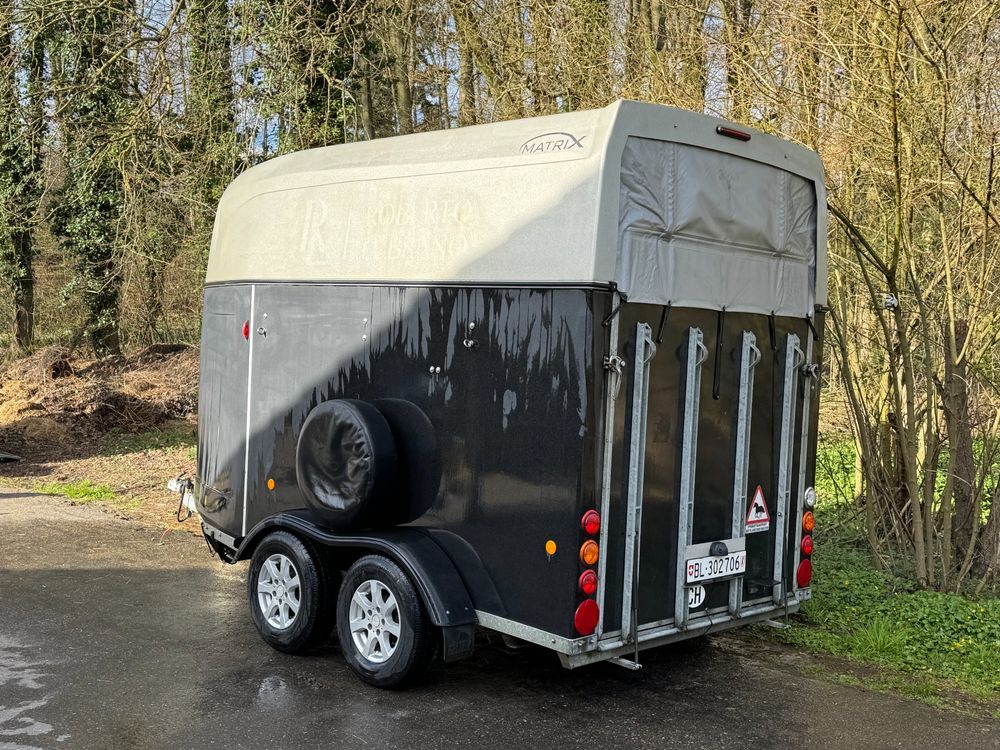 Thiel Matrix Pferdeanhänger Schrägverlader (D'occasion) à