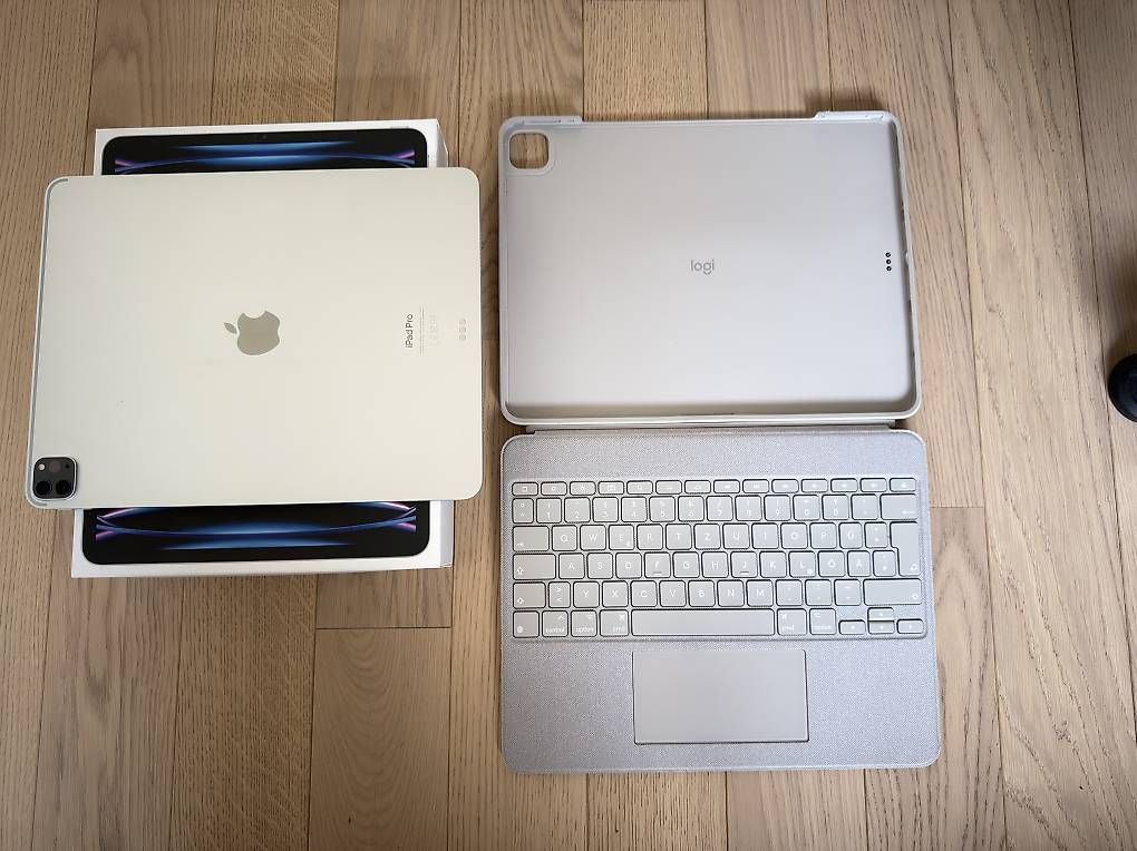 Apple Tablet PC: iPad Pro 12.9 (6. Gen, M2) + Logitech Combo Touch – Usato da Herdern venduto da ale_v2dz