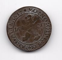 (378) St. Gallen Stadt, Batzen 1621, rar