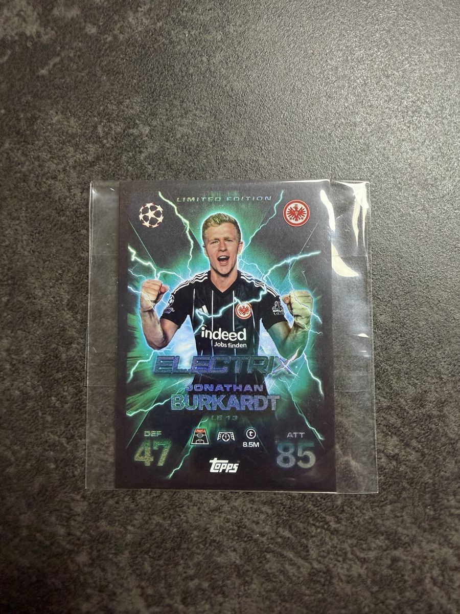 Topps Carte collezionabili: Jonathan Burkhardt Topps – Nuovo (secondo la descrizione) da Pieterlen venduto da jos_f5m8