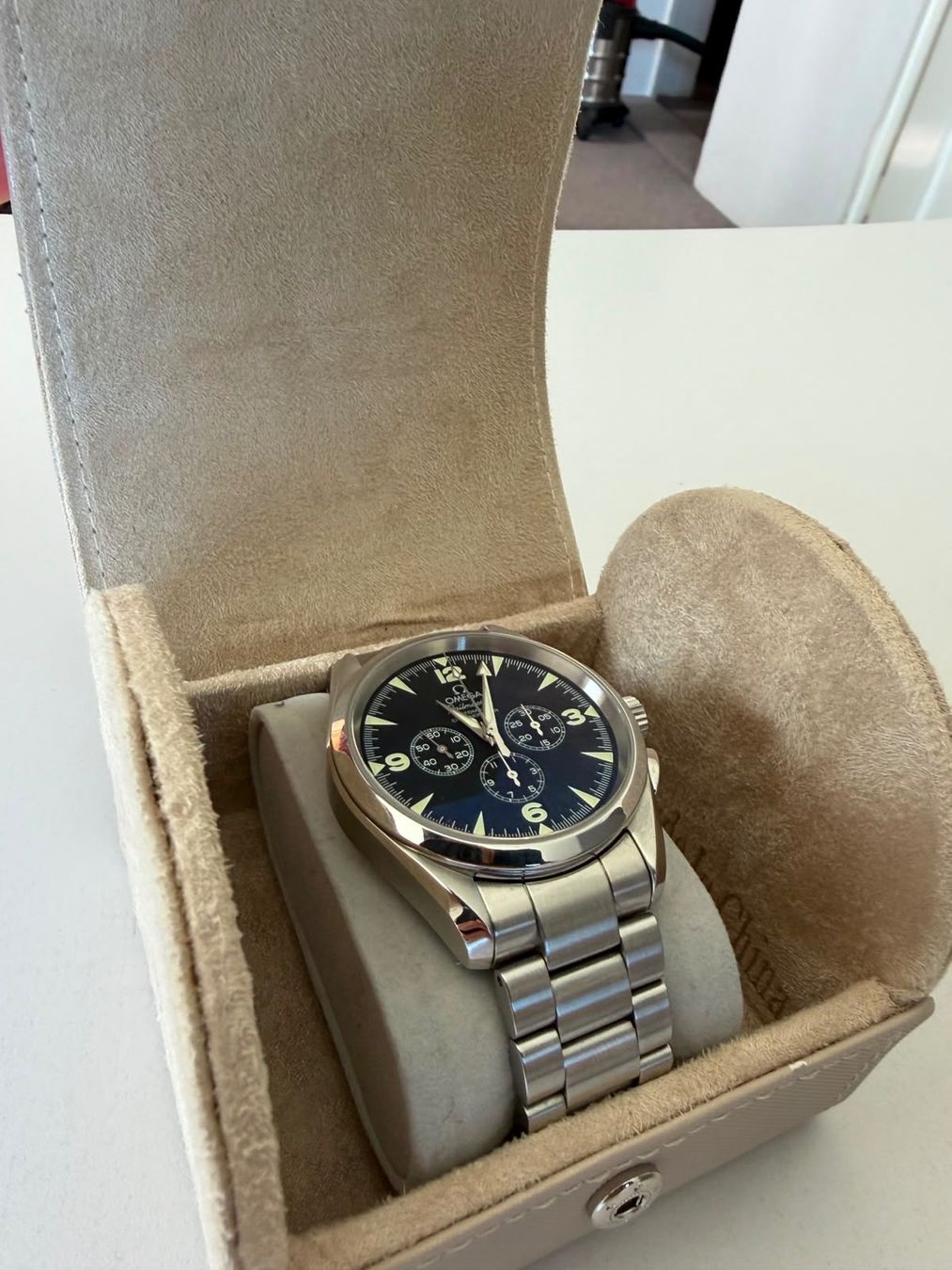 Omega Uhren: Omega Seamaster Railmaster Chronograph 42mm - Ref. 2512.52.0 – Gebraucht aus Herisau von joe_5hh6 1