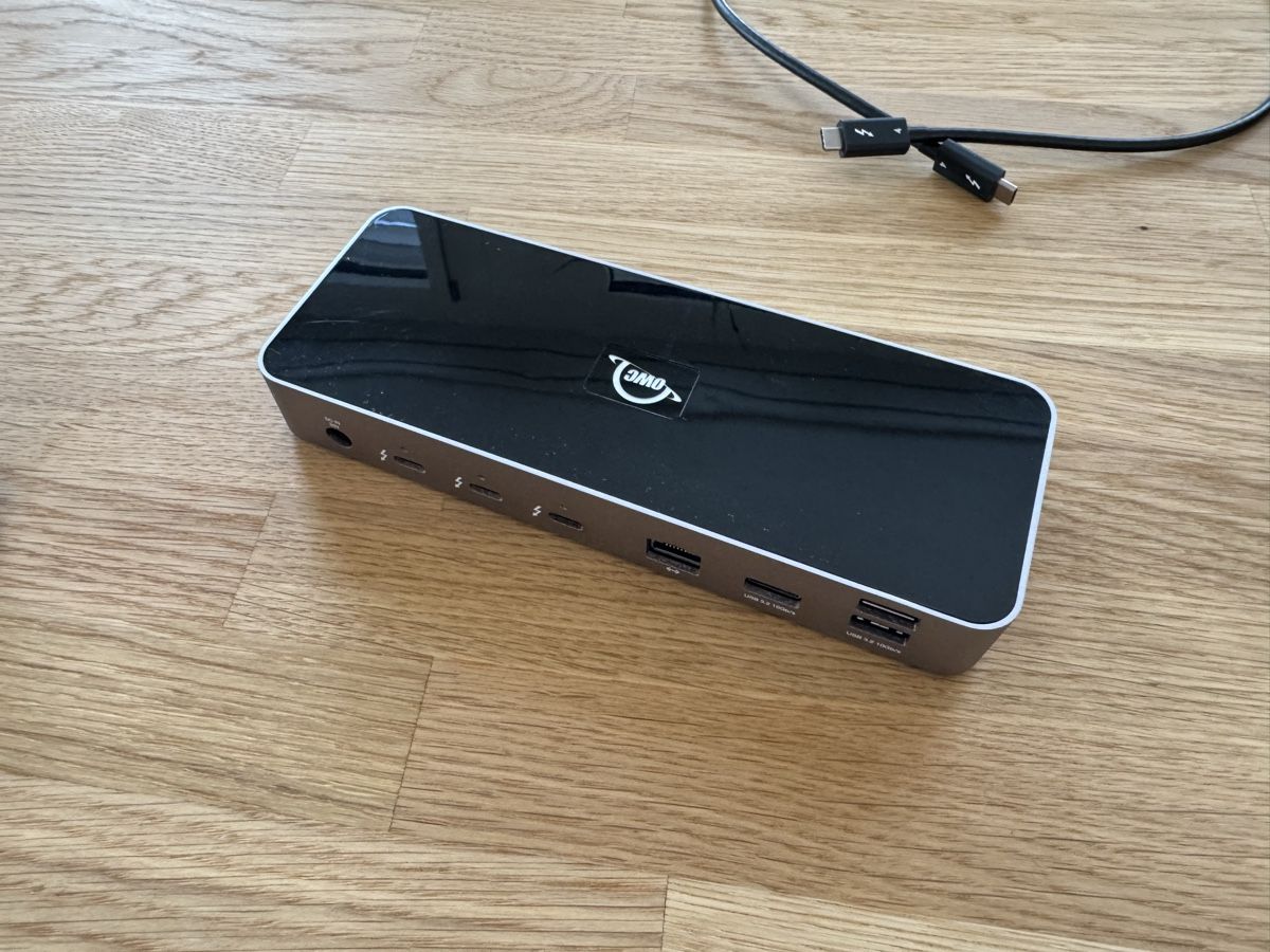 OWC Docking station: OWC Thunderbolt 4 Docking Station inkl. Netzteil und Kabel – D'occasion à Burgdorf par apfelbiss1 1