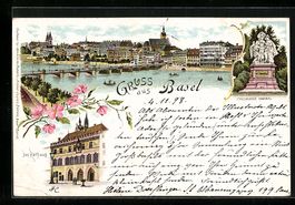 Litho Basel, Strassburger Denkmal, Das R