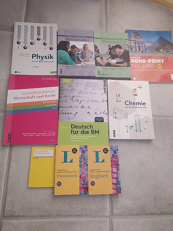 Bücher: div. BMS Bücher wie neu – Gebraucht aus Bertschikon Gossau von 0786905727
