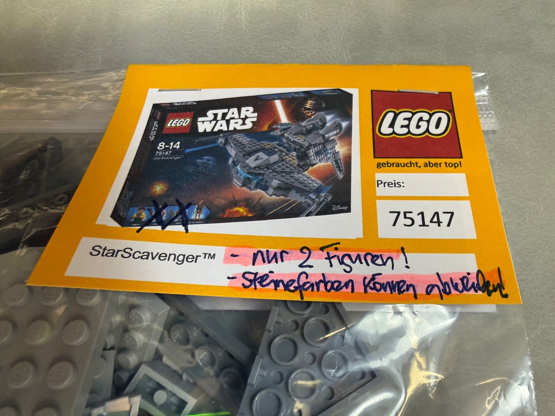 Lego Spielzeuge: LEGO Star Wars Set: 75147 Star Scavenger – Gebraucht aus Courtaman von zweiligrafix 1