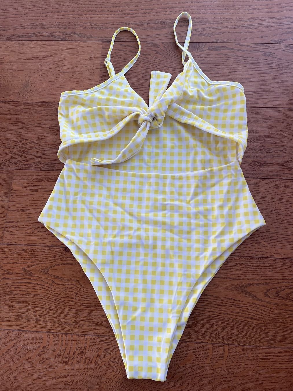 Costumi da bagno & Bikini: Karrierter Badeanzug Gr S Neu – Nuovo (secondo la descrizione) da Bassersdorf venduto da Sandy456