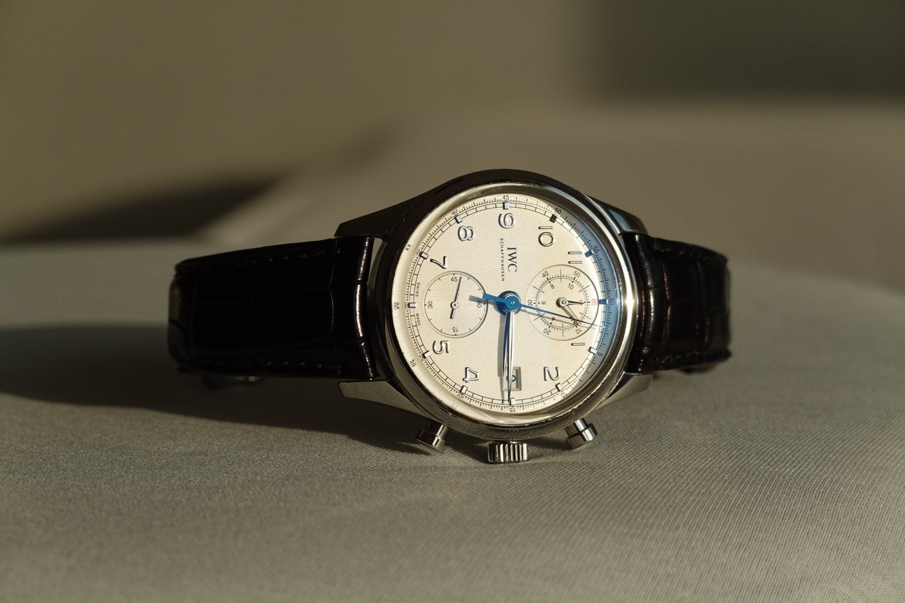 IWC Orologi: IWC Portuguese Chronograph – Usato da Lausanne venduto da EKleber