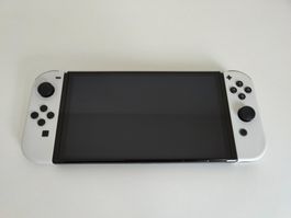 Nintendo Switch OLED Modell Weiss inkl. Zubehör – Dock defek
