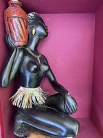 Statuette femme africaine