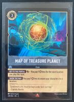 Lorcana MAP OF TREASURE PLANET 201/204 EN-3 Rare