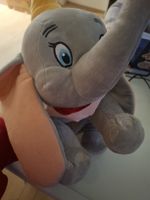 Plüschtier Disney Dumbo Elefant grau guter Zustand