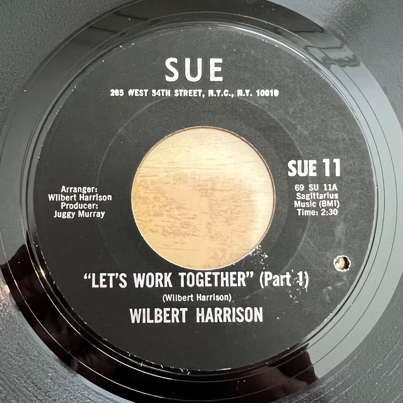 Schallplatten: Wilbert Harrison - Let's Work Together / 1. US-Press. 1969 – Gebraucht aus Gais von soundcave57 1