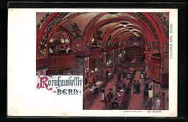 Bern, Gasthaus Kornhauskeller, Innenansi
