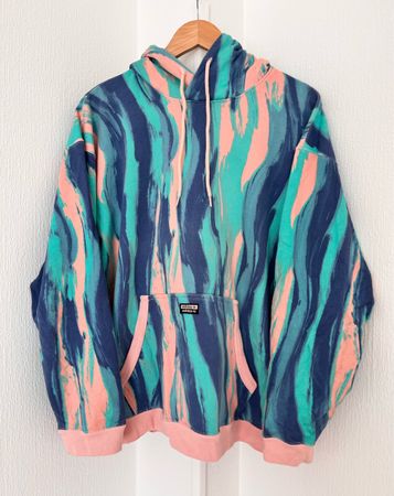 Adidas Originals Brushstroke Hoodie, size L, Stylish!
