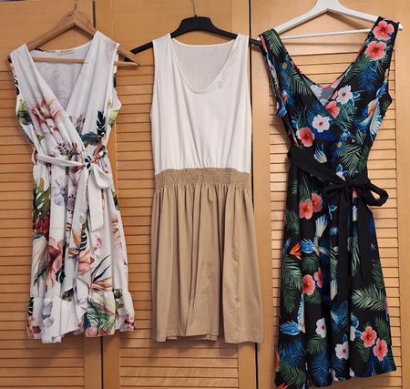 3er Pack Sommerkleider Gr.40