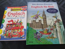 2  Wörterbücher E/D  für Kinder 