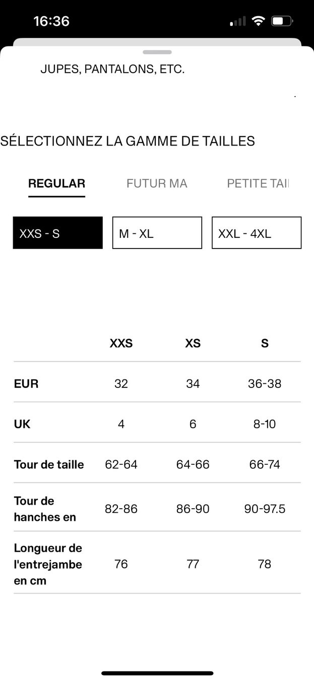 H&M Pantaloni: Pantalon parachute H&M taille S – Usato da Lonay venduto da jes_8znz 5