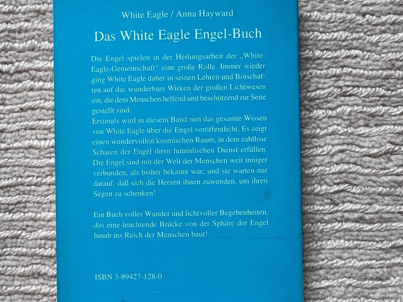 Livres: Das White Eagle, Engel Buch von Anna Hayward – D'occasion à Bottmingen par bsp_t6m8 1
