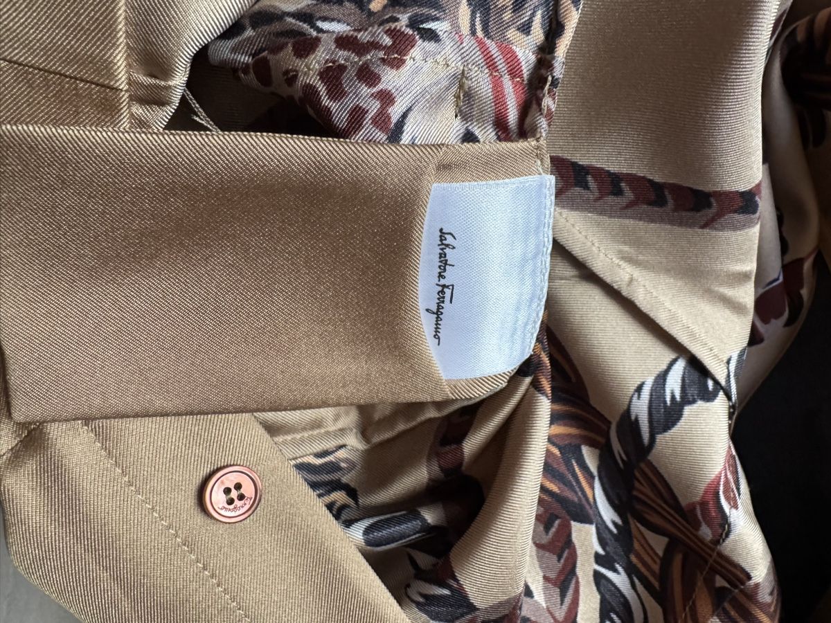 Salvatore Ferragamo Vestiti: Robe en soie Salvatore Ferragamo – Nuovo (secondo la descrizione) da Genève venduto da inf_2ggr 3
