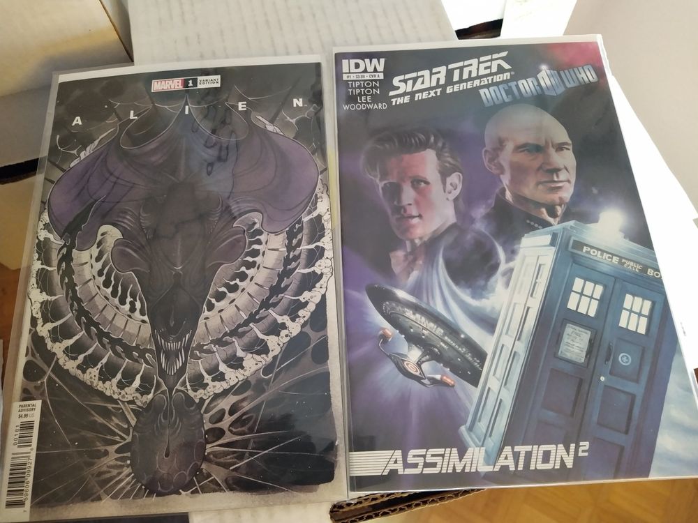 Alien 1 / Star Trek + Dr. Who Crossover Assimilation 2 (Neu und ...