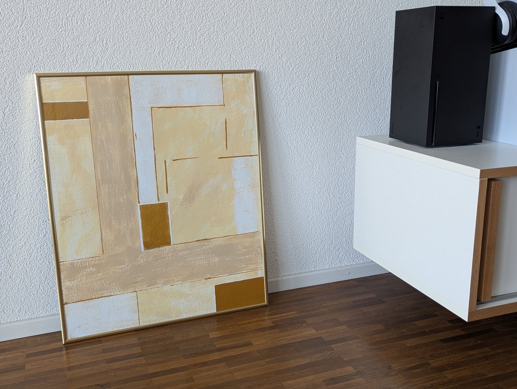 Dipinti: Abstraktes Originalgemälde, Moderner Minimalistischer Stil – Nuovo e nell'imballaggio originale da Winterthur venduto da LaVieColor 2