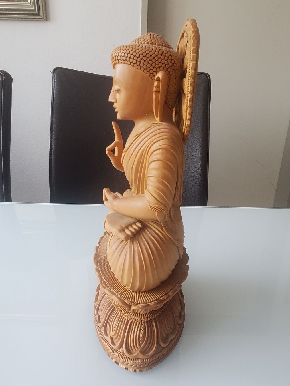 Statuette: Buddha Figur, Holz – Usato da Frauenfeld venduto da BeneFull 2
