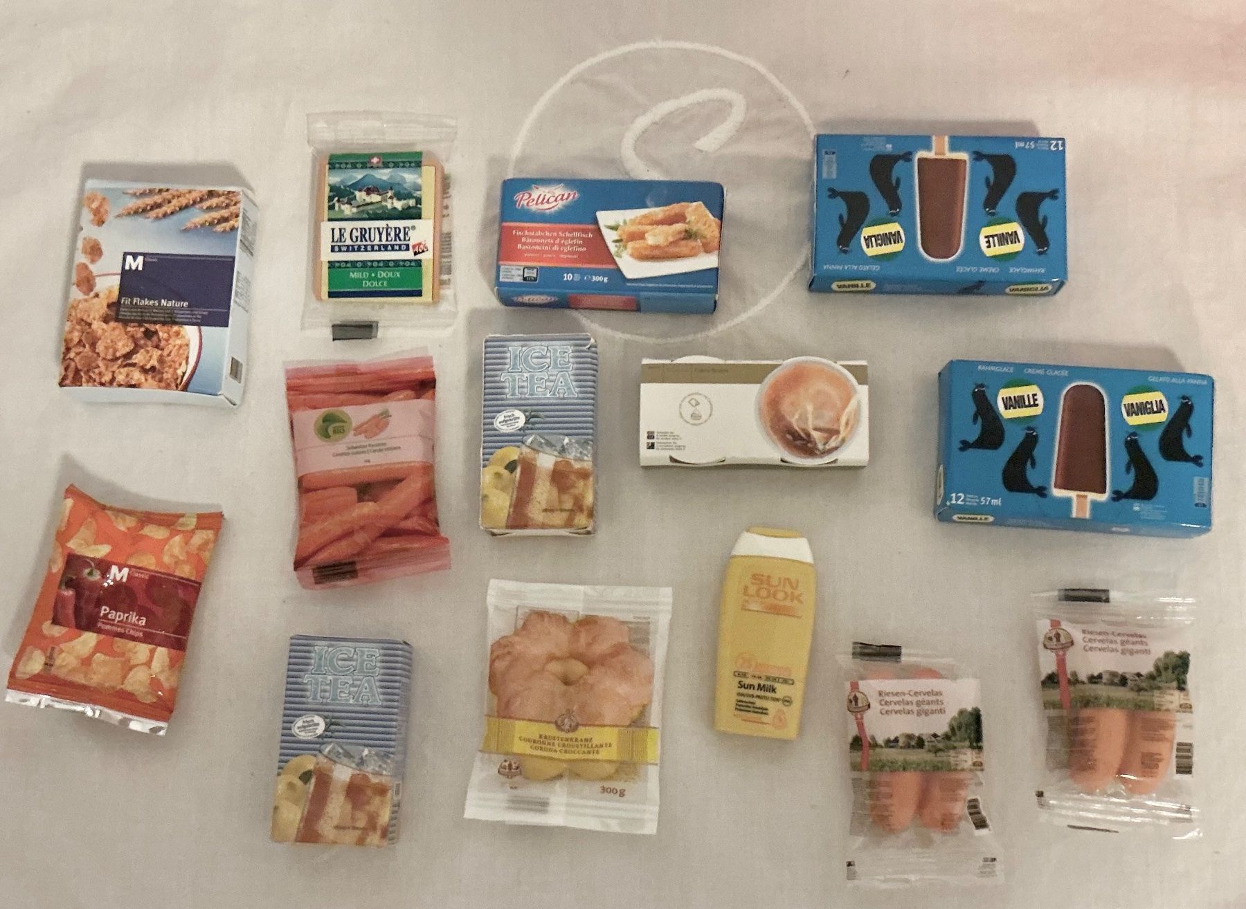 Giocattoli: KLEINER MIGROS EINKAUFSKORB – Usato da Zell LU venduto da Silvermemory 5