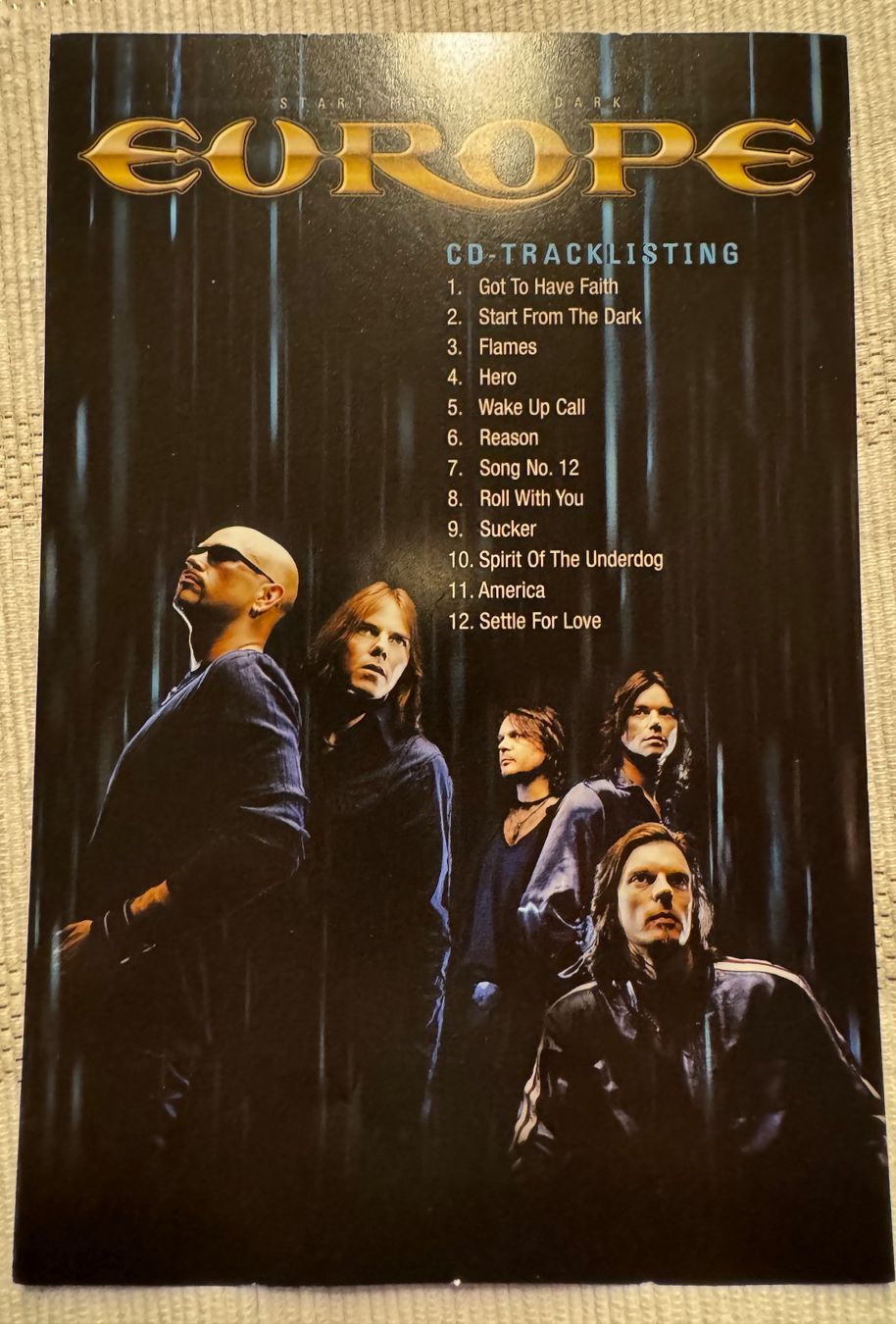 Tutti i DVDs: Europe - Live from the Dark - DVD – Usato da Arbon venduto da drs64 3