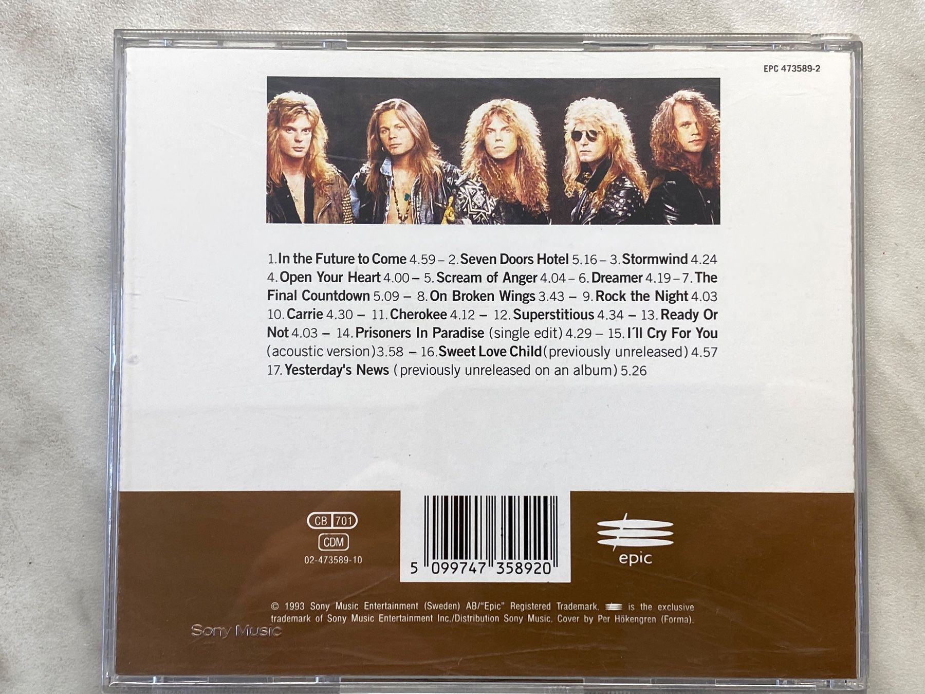 CDs: Europe 1982-1992 – Gebraucht aus Aigle von  1