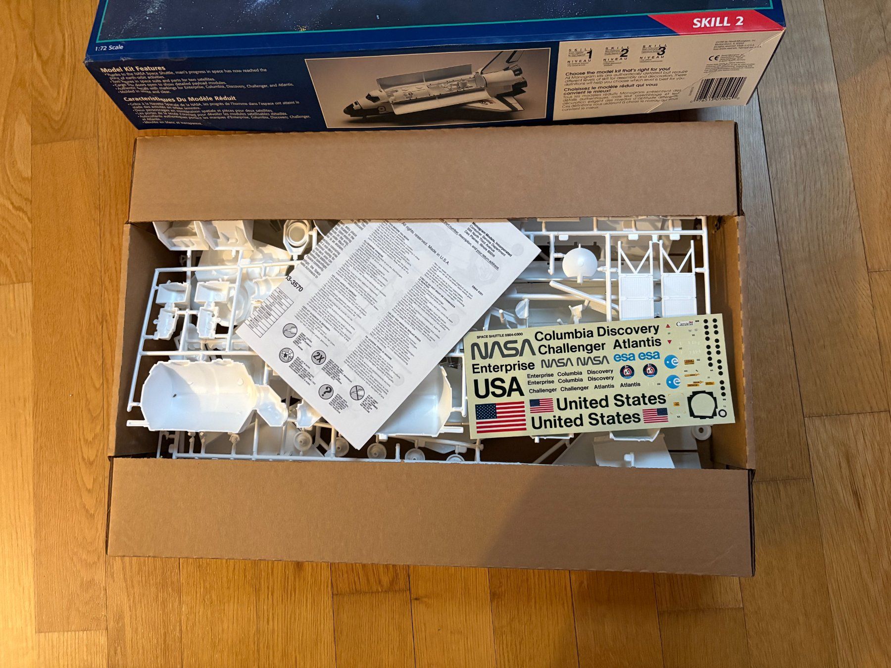 Modellbausätze & Standmodelle: Monogram Space Shuttle 1/72 – Neu (gemäss Beschreibung) aus Thun von Simoeni86 1