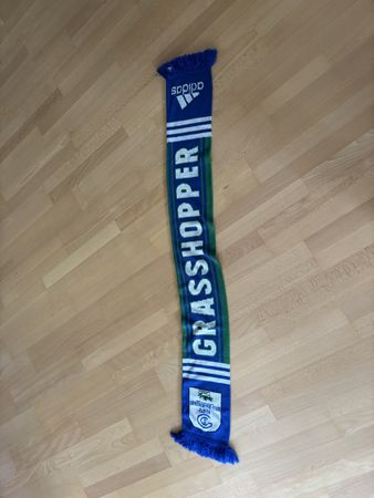 Schal Adidas Grasshopper Club Zuerich Blau Gruen
