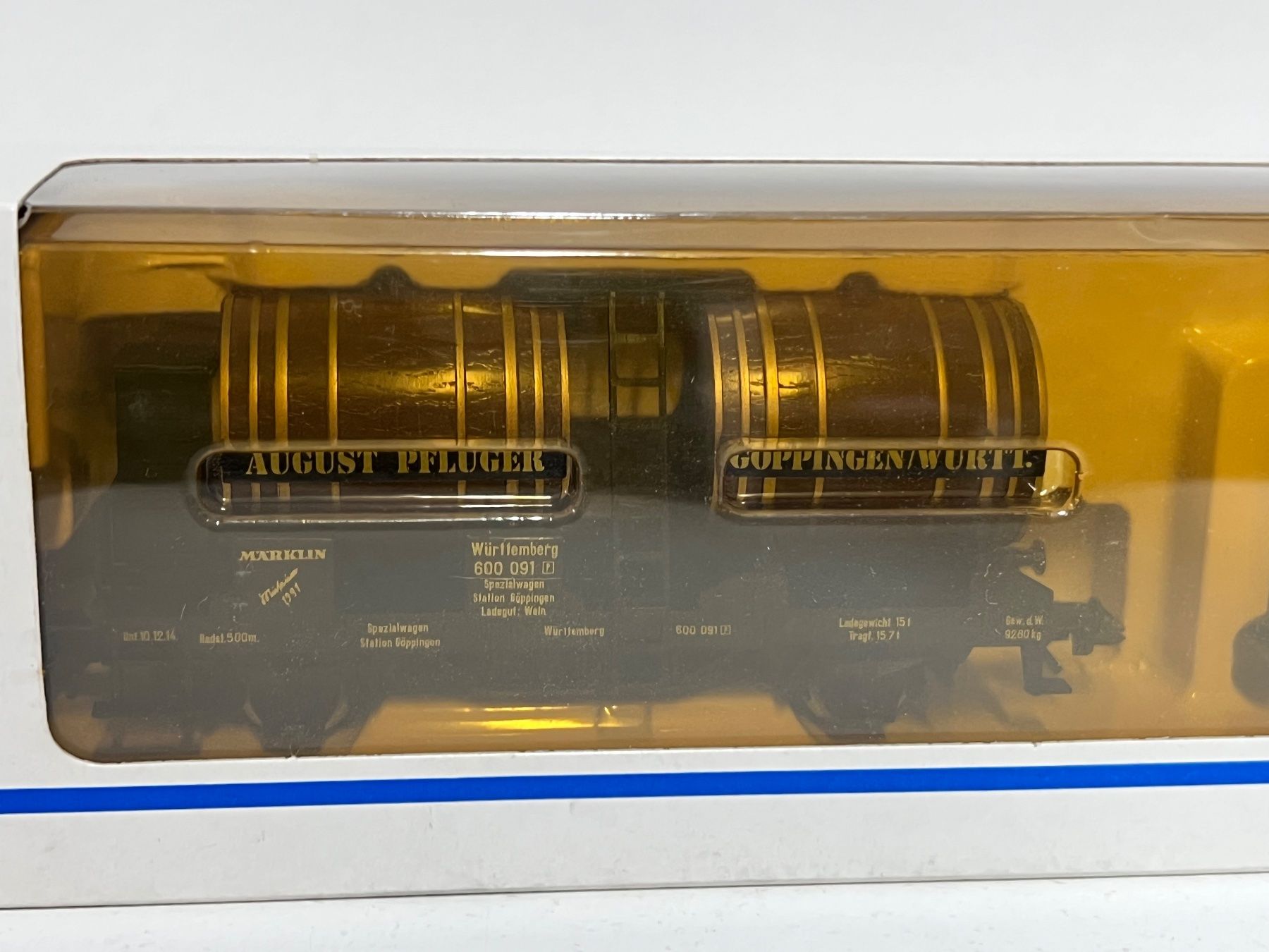 Märklin Modellini di ferrovie: Märklin Museeum 1991 H0 AC – Nuovo e nell'imballaggio originale da Geroldswil venduto da TopTrain54 1