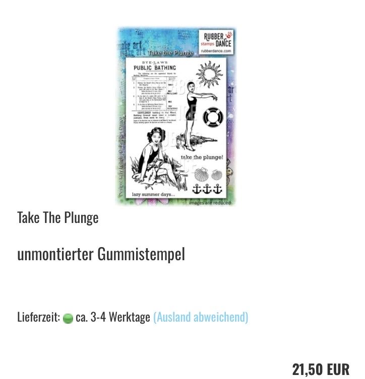 Timbri: Neues, ummontiertes Stempel-Set von rubberdance.com – Nuovo e nell'imballaggio originale da Zürich venduto da Sunset69 3
